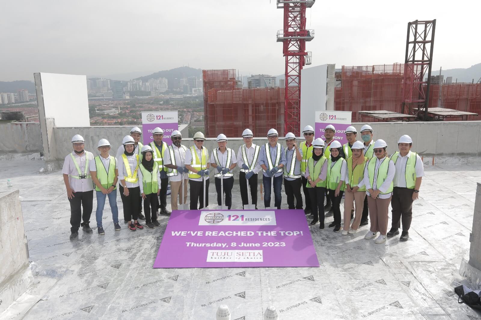 121 Residences Topping Out Ceremony