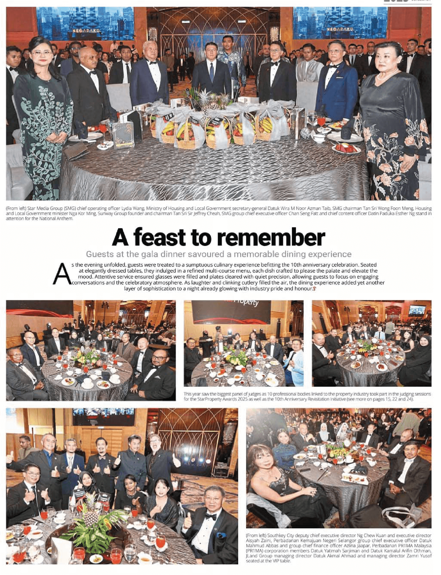 A feast to remember